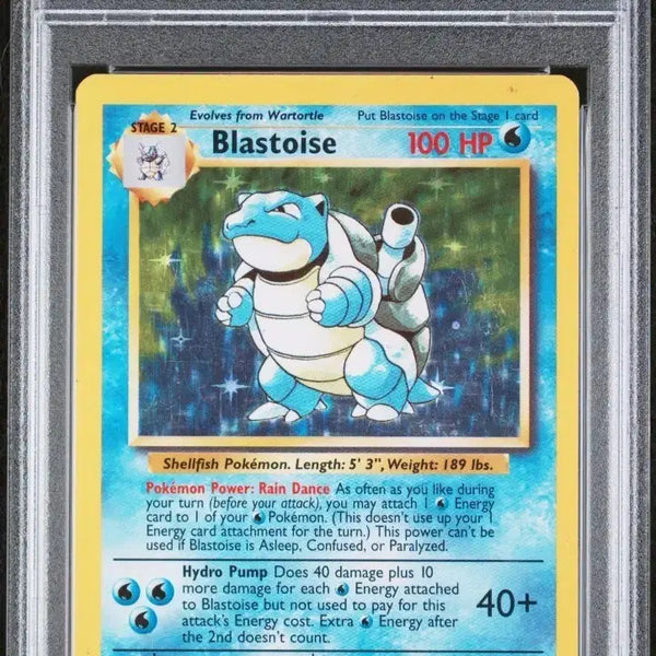 [BUNJANG] Pokemon Base Set 1999 Blastoise Holo PSA 6 EX-MT / 포켓몬카드 [PSA6등급]1999년 초판 거북왕