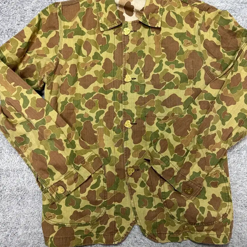 [BUNJANG] W.A.C Camouflage Pattern Jacket (L) / W.A.C 카모플라주 패턴 자켓(L)