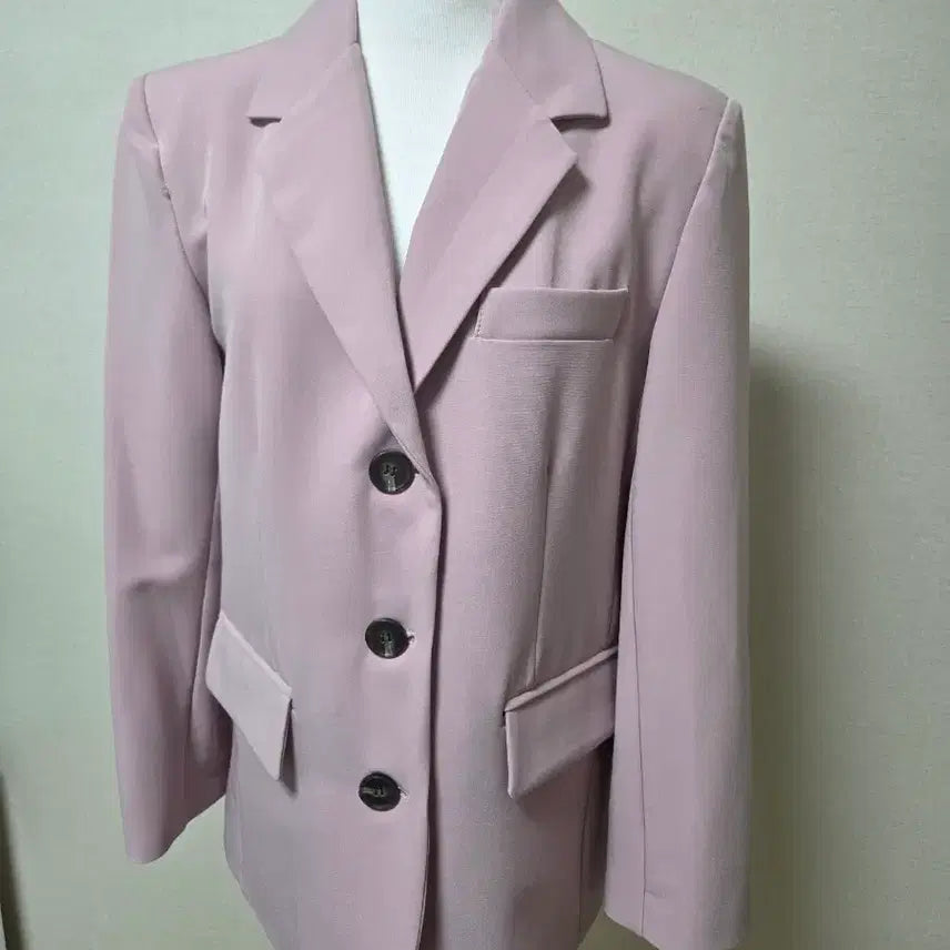 [BUNJANG] Purple Blazer Jacket / 연보라색 블레이저 자켓