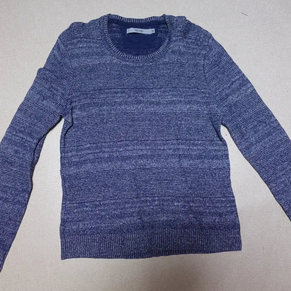 [BUNJANG] SERIES Round Knit Navy/Gray / 시리즈/라운드티 90/라운드니트/09186