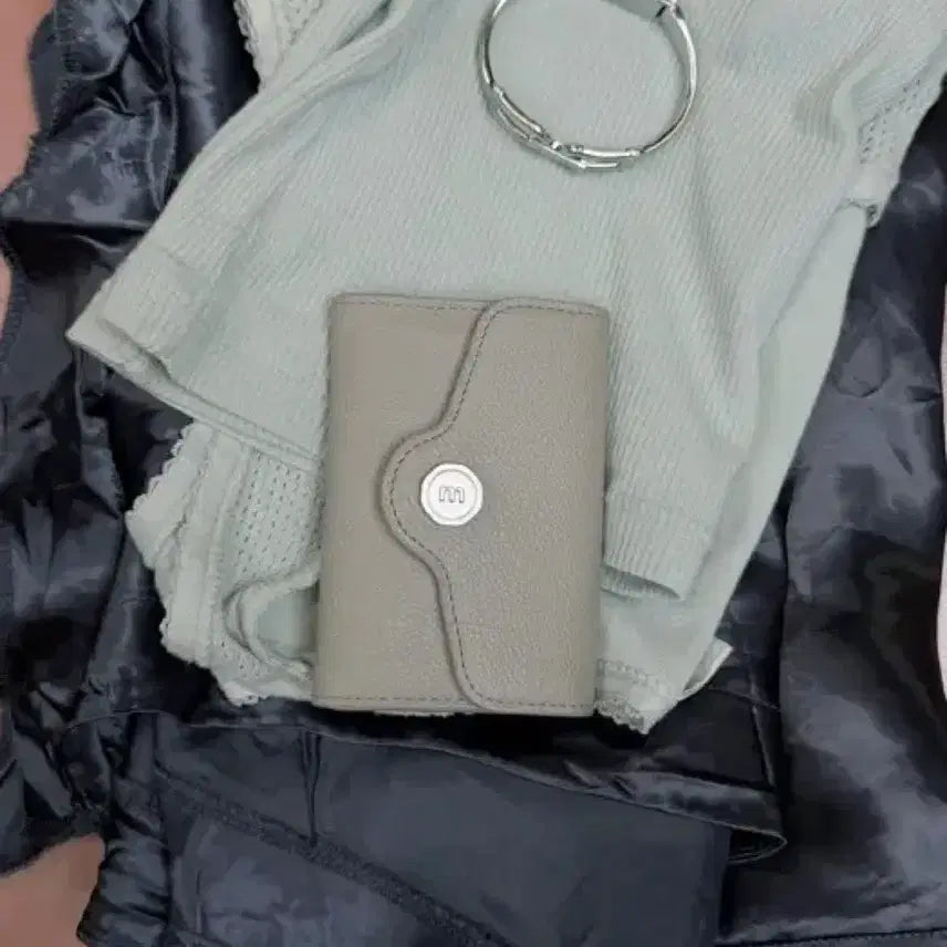 [BUNJANG] Minuit Minute Flap Wallet Ash Beige / 구함!!) 미닛뮤트 플랩 지갑 애쉬베이지 색상