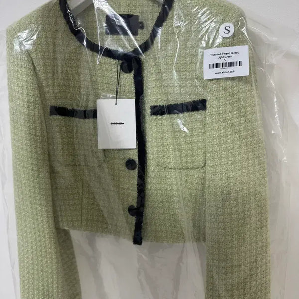 [BUNJANG] ETMONT Tweed Jacket / 에트몽 트위드자켓