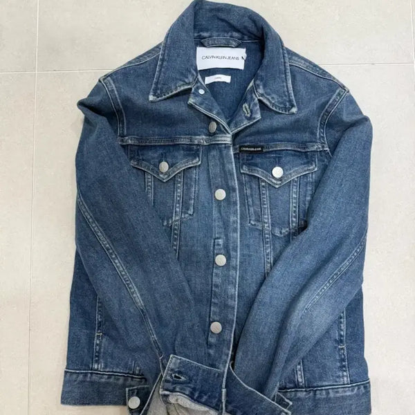 [BUNJANG] Calvin Klein Denim Jacket XS / 캘빈클라인 청자켓 xs
