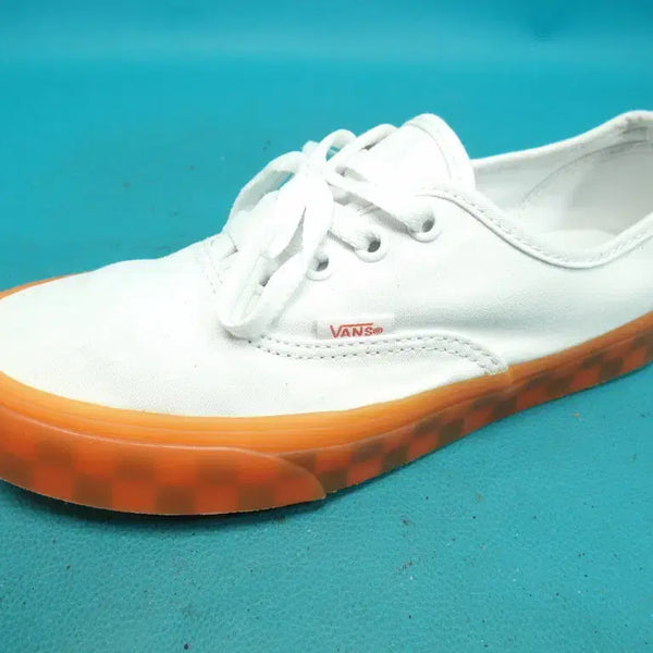 [BUNJANG] Vans Authentic Translucent White Orange Sneakers / 240/r3-365/반스 어센틱 트랜스루센트 화이트 오렌지 스니커즈 운동화/구제특별시