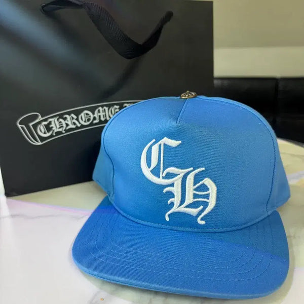 [BUNJANG] Chrome Hearts Blue Logo Cap / 크롬하츠 볼캡 블루