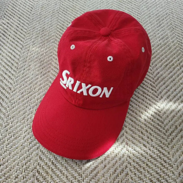[BUNJANG] Srixon Golf Cap Hat Red / Srixon 스릭슨 골프 볼 캡 모자 레드