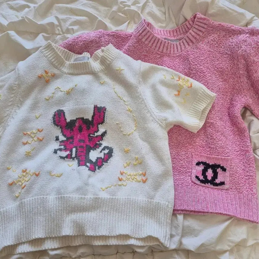 [BUNJANG] Short Sleeve Knit Top / 반팔니트