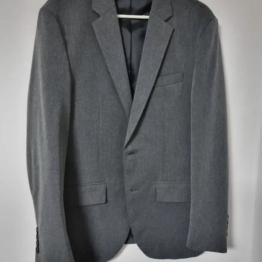 [BUNJANG] Musinsa Solid Blazer - Grey (Size M) / 무신사그레이 색상 솔리드 블레이저M