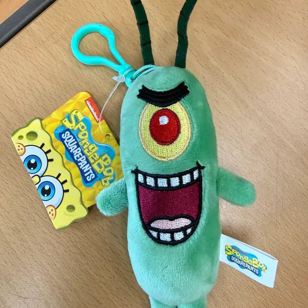 [BUNJANG] SpongeBob Plankton Plush Keychain / 스펀지밥 플랑크톤 인형 키링