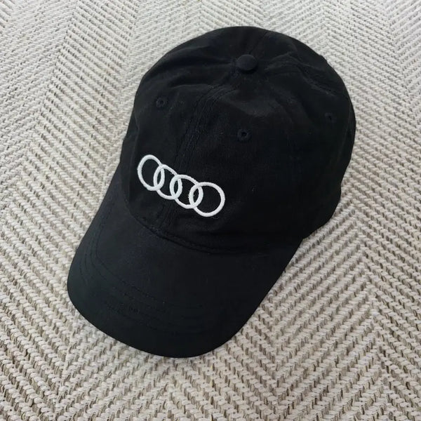 [BUNJANG] Audi Ball Cap Hat Black / 아우디 볼 캡 모자 블랙