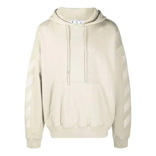[BUNJANG] Off-White Rubber Arrow Hoodie / Off-White Rubber Arrow Hoodie - Beige