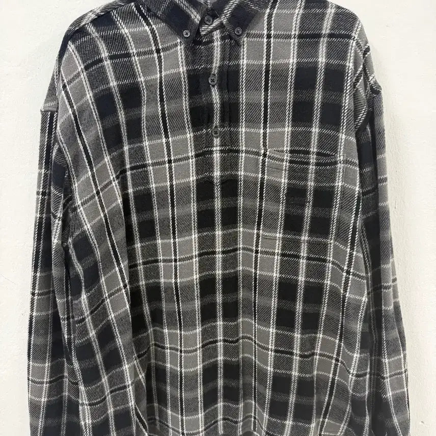 [BUNJANG] Supreme Flannel Half Checkered Shirt / 슈프림 플란넬 하프 체크셔츠