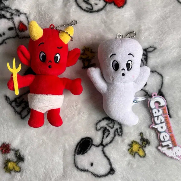 [BUNJANG] Casper the Friendly Ghost Devil Charm Doll Bundle Set / 일괄) 꼬마유령 캐스퍼 핫스터프 고스트 악마 키링 인형
