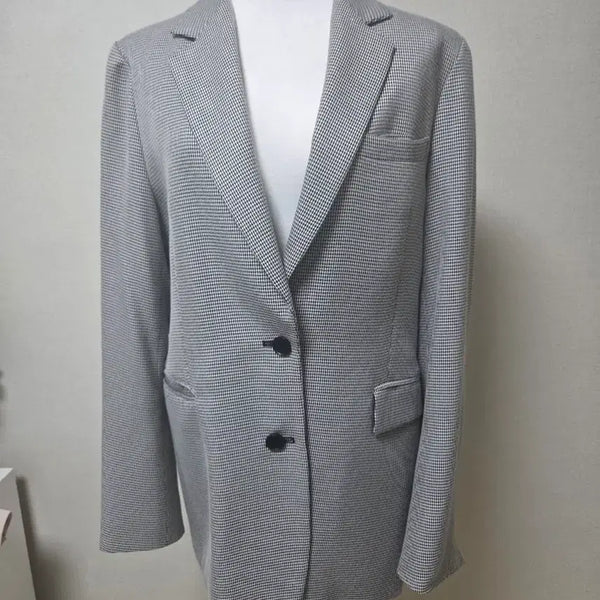 [BUNJANG] Check Pattern Single Jacket / 체크 패턴 싱글 자켓