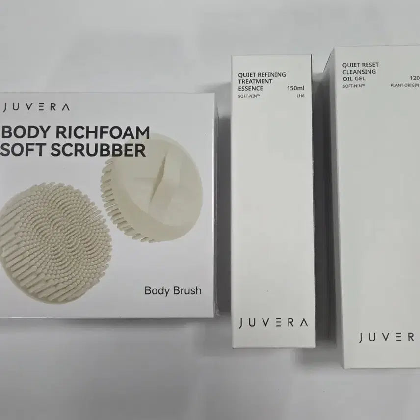 [BUNJANG] JUVERA Refining Essence Reset Cleansing Oil / JUVERA 쥬베라 바디브러쉬 리파이닝 에센스 리셋 클렌징 오일