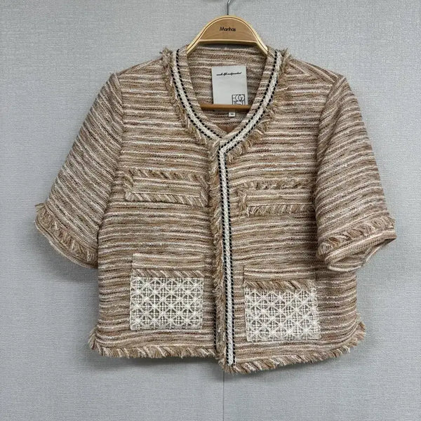 [BUNJANG] Egoist Tweed Jacket / 에고이스트 트위드 자켓