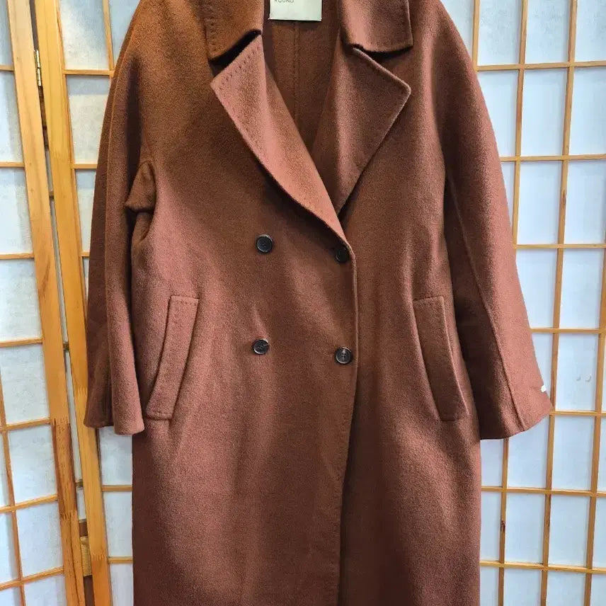 [BUNJANG] Handmade Transitional Coat - Free Size / 핸드메이드 간절기코트 프리