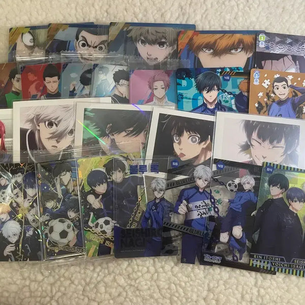 [BUNJANG] Blue Lock Trading Cards & Clear Cards Bundle Set / (일괄) 블루록 파샤 파샤코레 웨하스 클리어 카드 이사기 바치라 사에 나기 치기리 린 레어