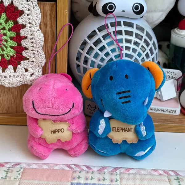 [BUNJANG] Tabeko Dobutsu Keychain Set / 일본 타베코 도부츠 키링 인형 일괄