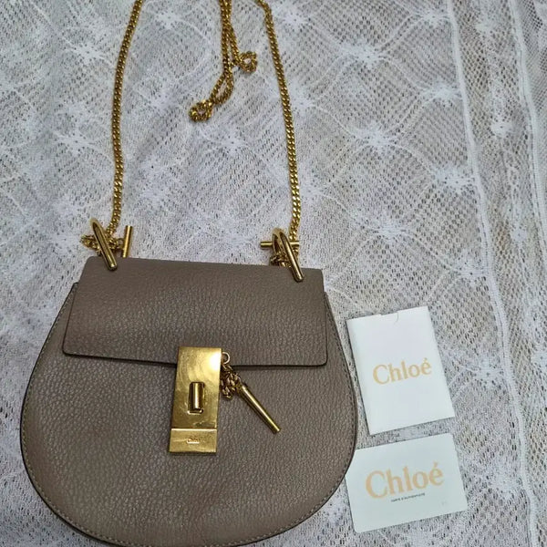 [BUNJANG] Chloé Drew Small Top Grain Leather Shoulder Bag / 끌로에 드류백 스몰 토프