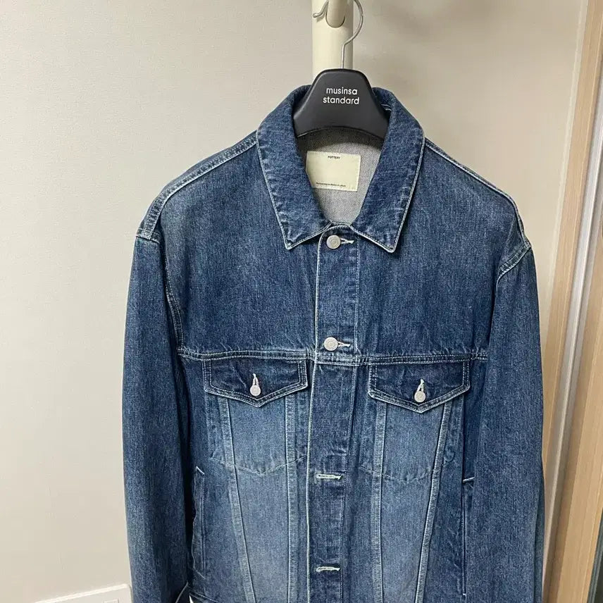[BUNJANG] Pottery Denim Jacket / 포터리 데님 자켓