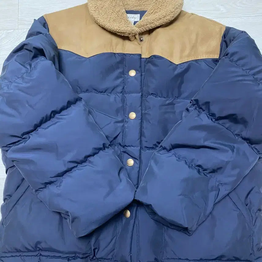 [BUNJANG] Sienne Padded Jacket One Size Navy / 시엔느 패딩 프리사이즈