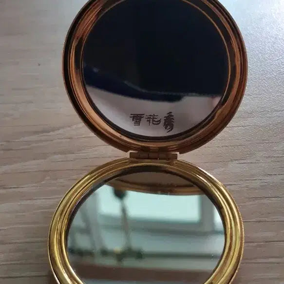 [BUNJANG] Antique Gold Portable Handheld Mirror / 거울