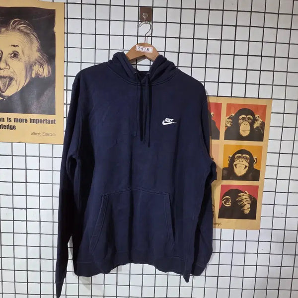 [BUNJANG] Nike Navy Hoodie / 나이키 후드티 네이비 0918