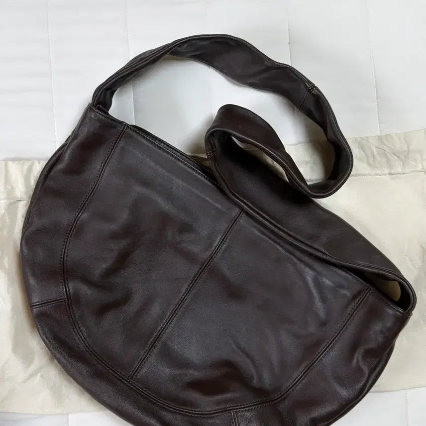 [BUNJANG] YURT DAN Leather Bag Brown / 유르트 단 yurt dan 가방