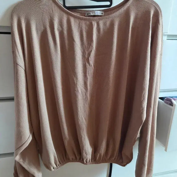 [BUNJANG] Zara Cropped Blouse / 자라 크롭 블라우스