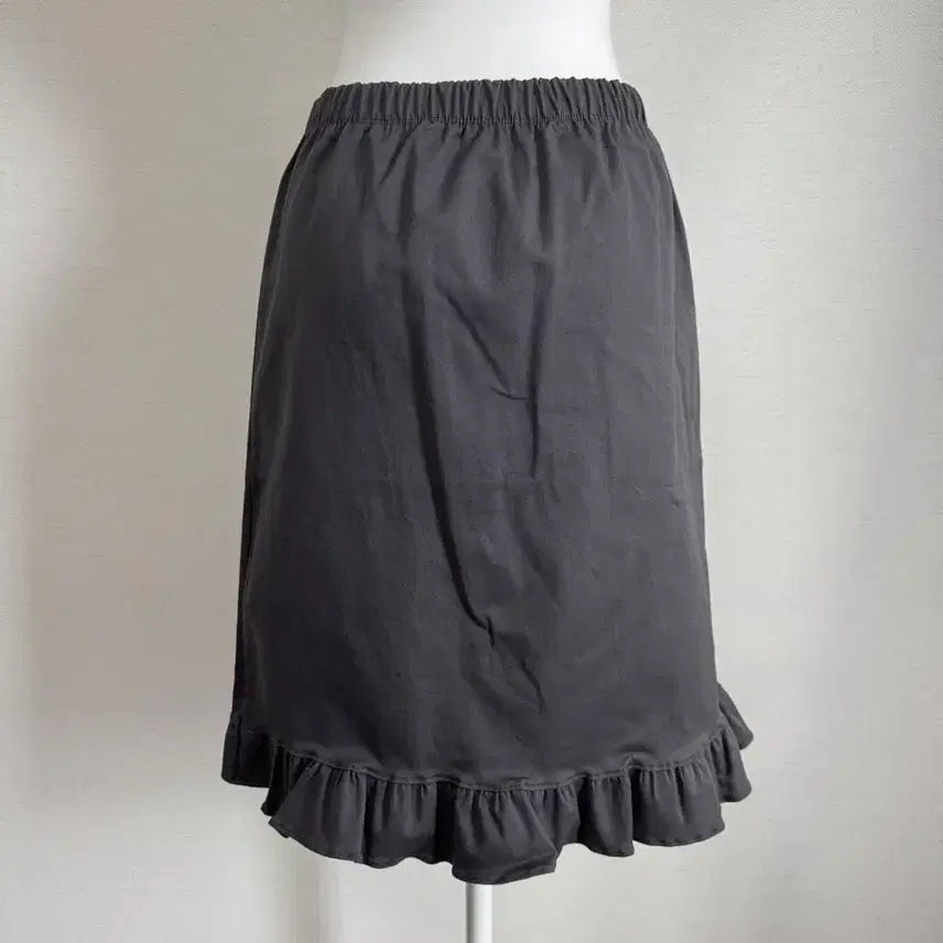 [BUNJANG] Frill Midi Skirt (2 Colors) / 새상품) 프릴 미디 스커트 (2컬러)