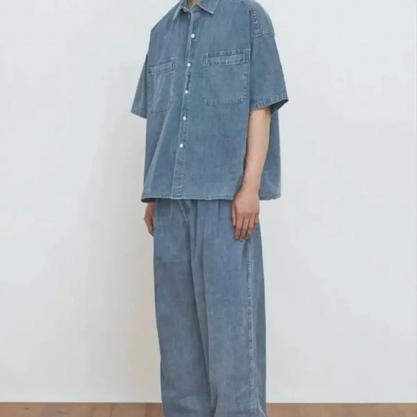 [BUNJANG] Partimento Denim Setup / 파르티멘토 데님 셋업