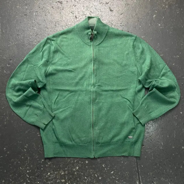[BUNJANG] 105 Henry Cotton's Knit Zip-Up / 105 헨리코튼 니트 집업