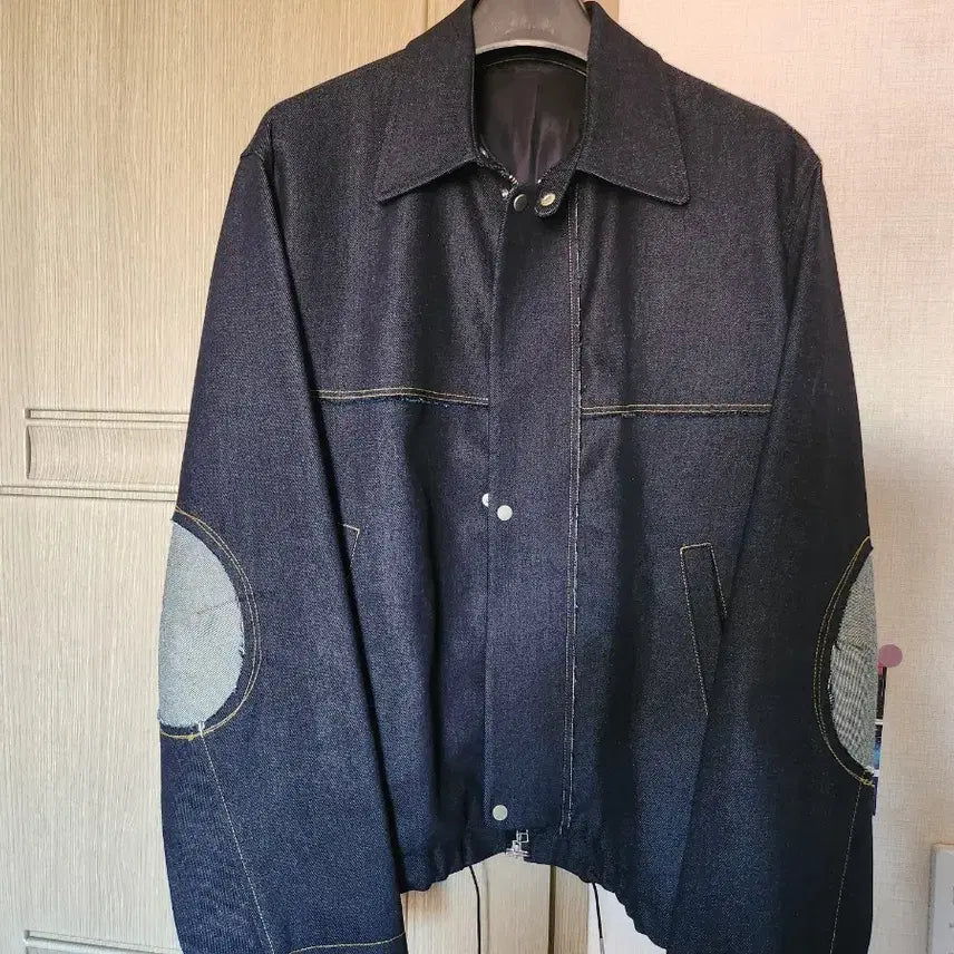 [BUNJANG] Typing Mistake Denim Blouson New Arrival / 타이핑미스테이크 데님 블루종 새상품