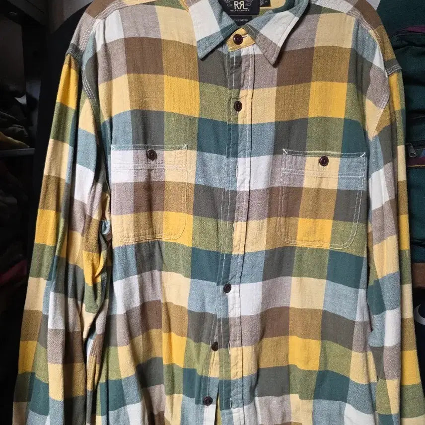 [BUNJANG] RRL Plaid Shirt / 더블알엘 체크셔츠