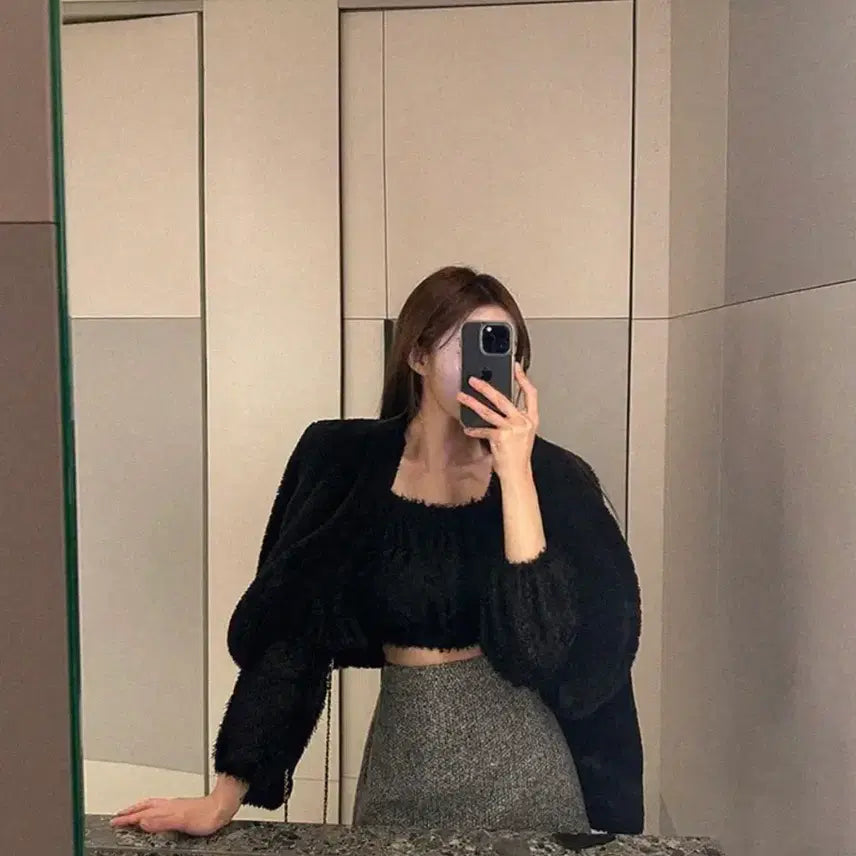 [BUNJANG] Faux Fur Jacket / 이븐 퍼 자켓