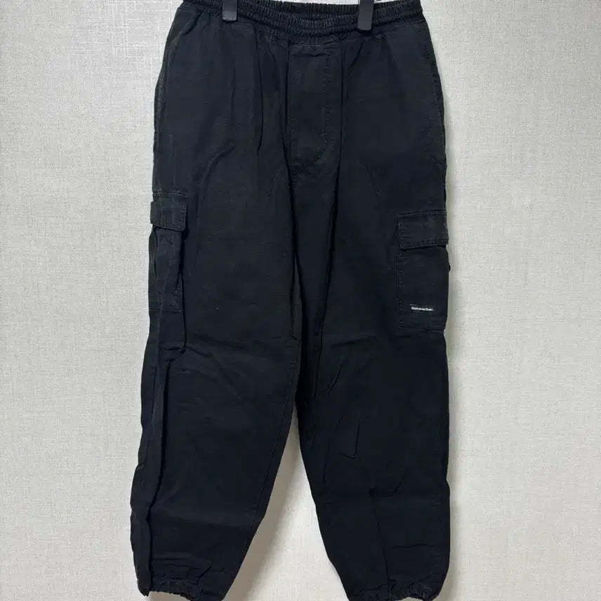 [BUNJANG] Thisisneverthat Black Ripstop Cargo Jogger Pants (M) / 디스이즈네버댓 블랙 립스탑 카고 조거 (M) S132