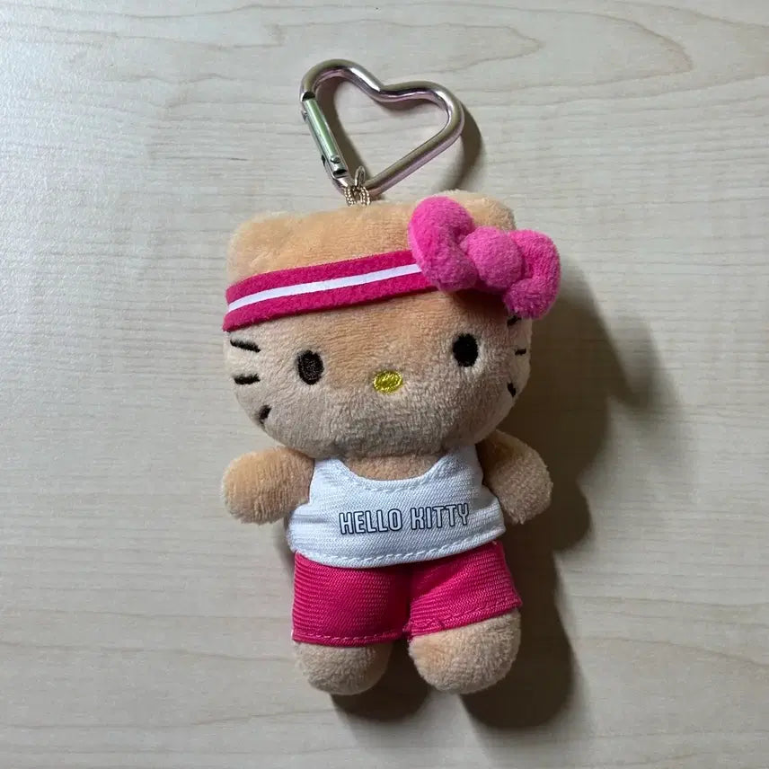 [BUNJANG] Sanrio Hello Kitty Cutie Run Plush Keychain / 올리브영 산리오 헬로키티 키티 큐티런 인형 키링