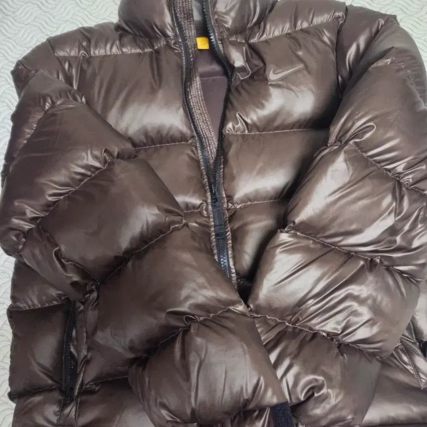 [BUNJANG] Nike Padded Jacket Brown / 녹타 나이키 패딩 브라운