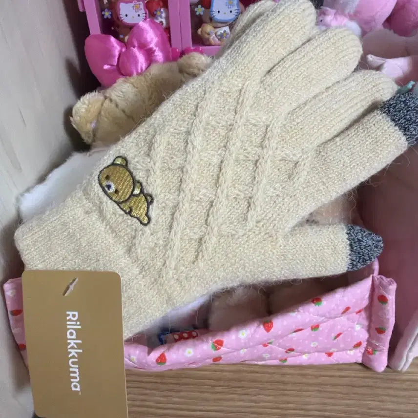 [BUNJANG] Rilakkuma Winter Gloves / 리락쿠마 겨울 장갑