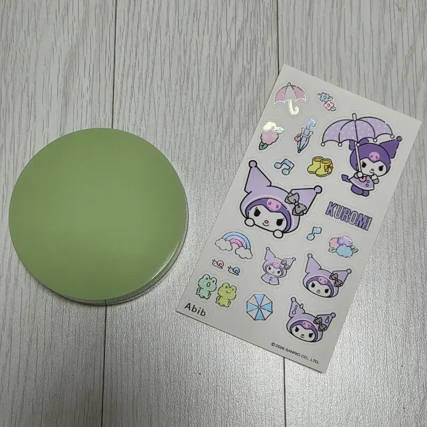 [BUNJANG] Avive Pad Case + Kuromi Sticker Set / 아비브 여행용 패드케이스 + 쿠로미스티커 판매합니다. 집게 있음.