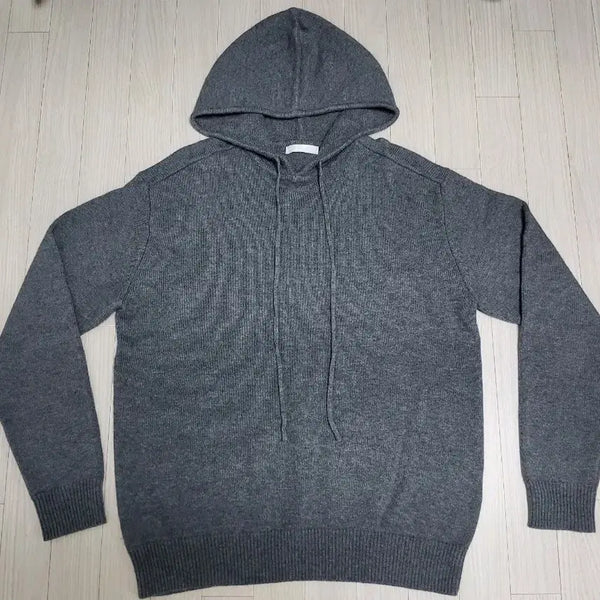 [BUNJANG] Worthwhile Movement Hooded Knit (Gray) / [2] 월스와일무브먼트 후드 니트 (그레이)
