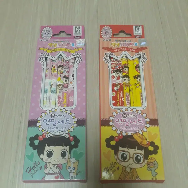 [BUNJANG] Hello Jadoo 2 Pencil Set / 안녕자두야2 연필세트