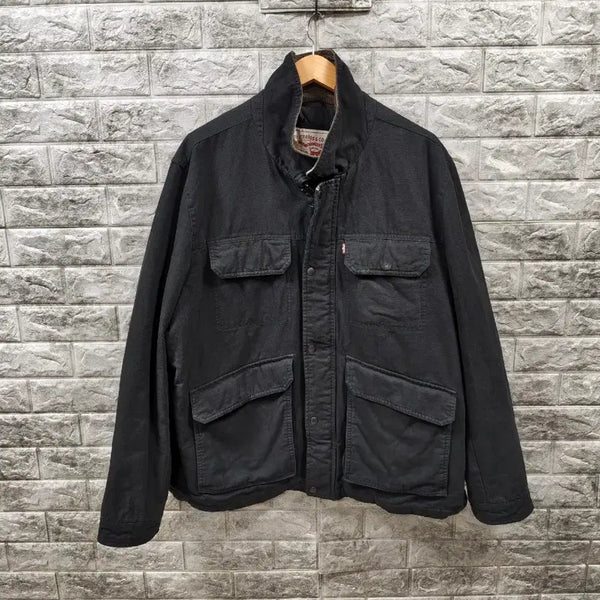 [BUNJANG] Levi's Work Jacket Black Size 110 / 리바이스 워크 겨울  자켓 블랙 사이즈 110