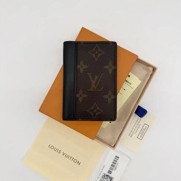 [BUNJANG] Louis Vuitton Monogram Macassar Organizer / 루이비통 모노그램 블랙 마카사르 오거나이저