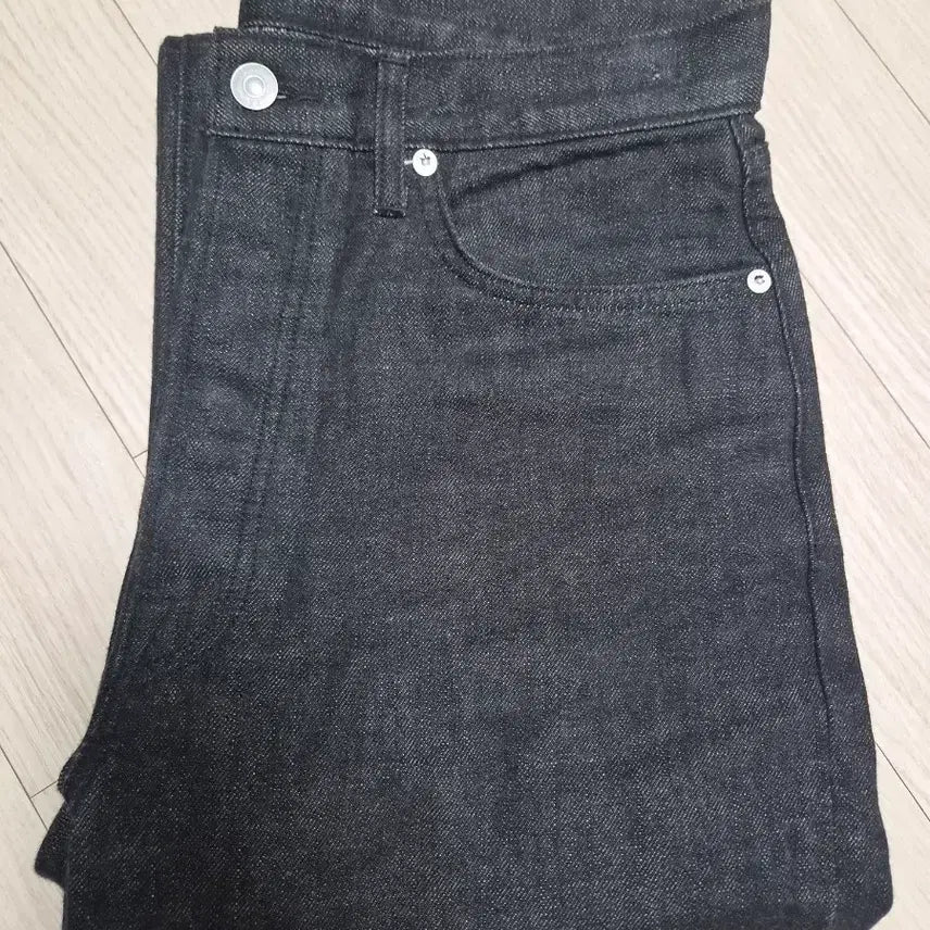 [BUNJANG] Wouldbetter Regular Straight Black Indigo Size 1 Jeans / wouldbe 레귤러스트레이트 블랙인디고 1사이즈