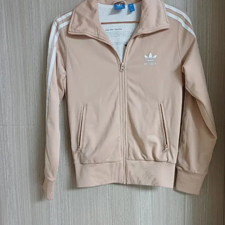 [BUNJANG] Adidas Track Top Jersey Beige / 아디다스 트랙탑 져지 베이지