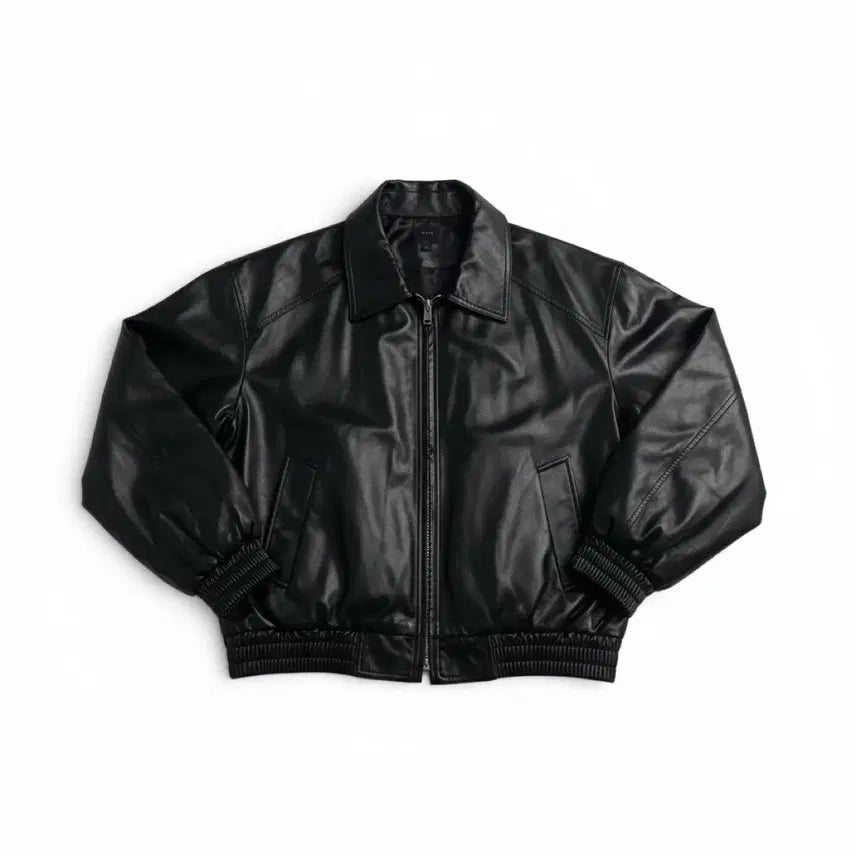 [BUNJANG] They Vegan Leather Jacket L / They 비건 레더 자켓 L