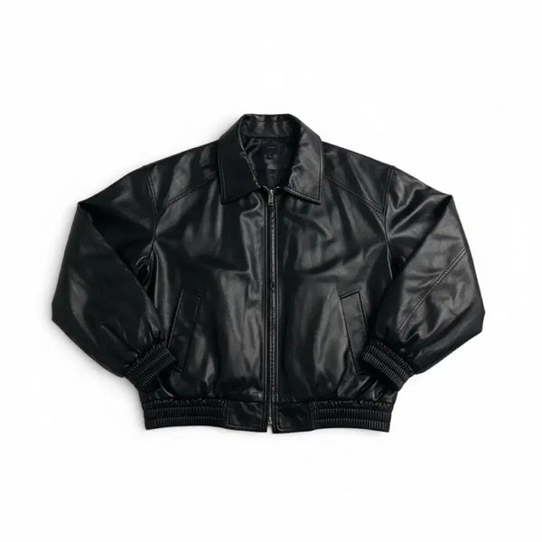 [BUNJANG] They Vegan Leather Jacket L / They 비건 레더 자켓 L