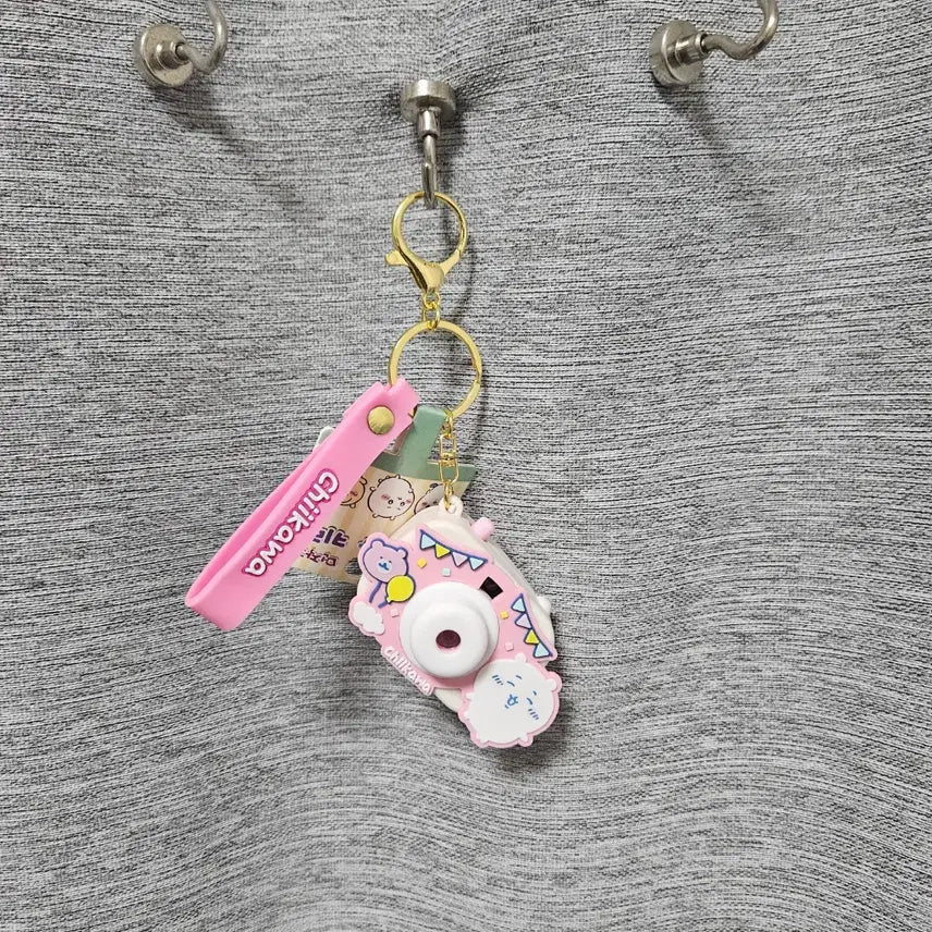[BUNJANG] Chiikawa Camera Beam Projector Keychain / 먼작귀 치이카와 카메라 빔 프로젝터 키링